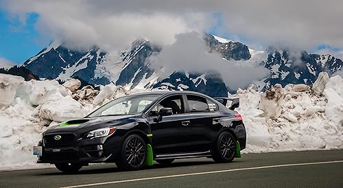 Miniatura 4 de RokBlokz - Salpicaderas para Subaru WRX STI 2015 + - Varios colores disponibles - Incluye todas las herramientras para su instalación, Negro con