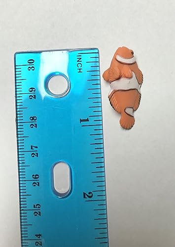 Miniatura 2 de Juego de 12 modelos de mini pez payaso