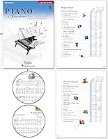 Vista 2 de Piano Adventures Level 2A Learning Library Set By Nancy Faber - Lesson, Theory, Performance, Technique & Artistry Books & Juliet Music Piano Keys