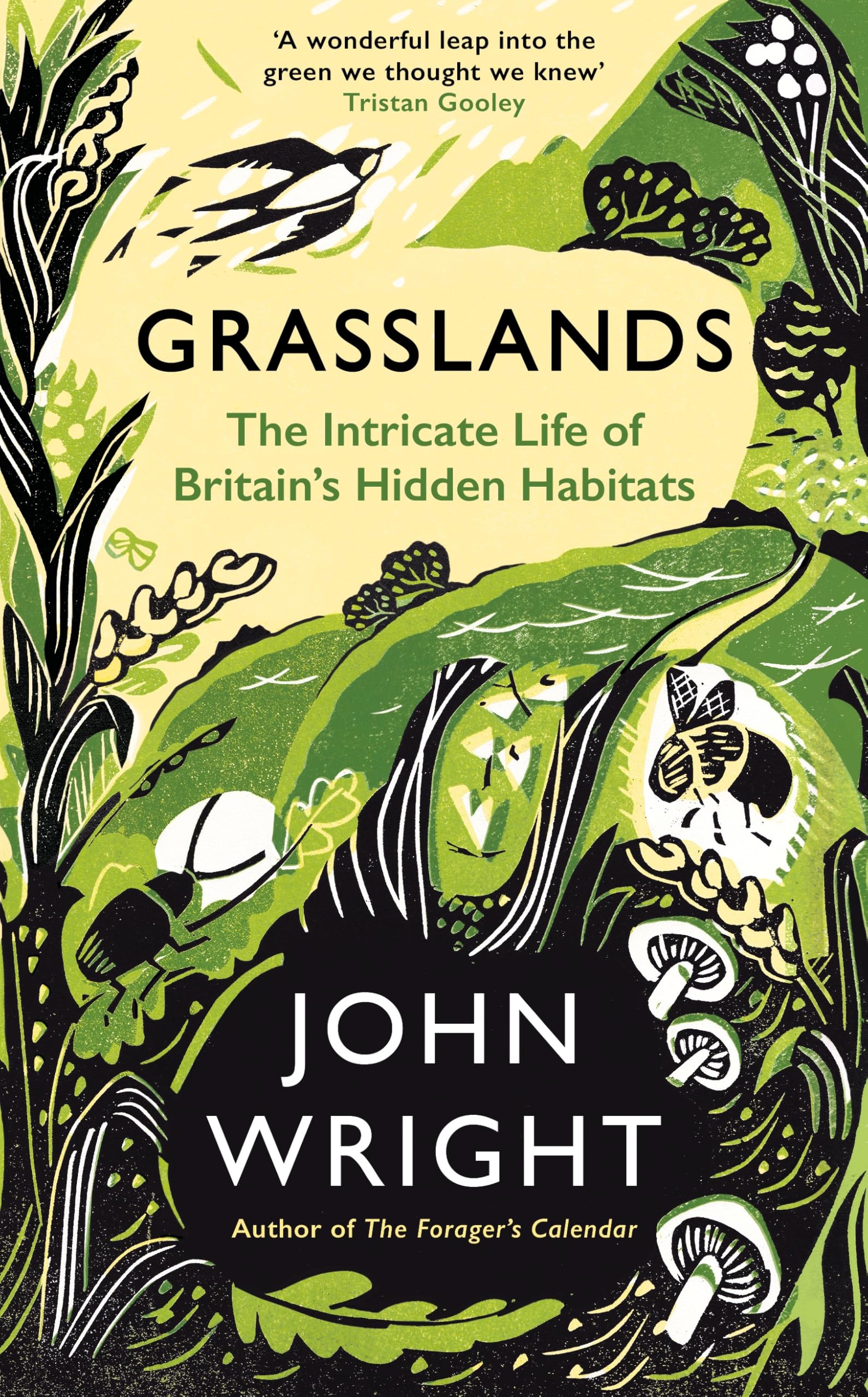 SIGNED - Grasslands By John Wright New 1st Edition Hardback