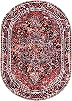 Vista 14 de Unique Loom Timeless Collection - Alfombra de área (2 pies x 3 pies 1 pulgada, ovalada, crema/marfil)