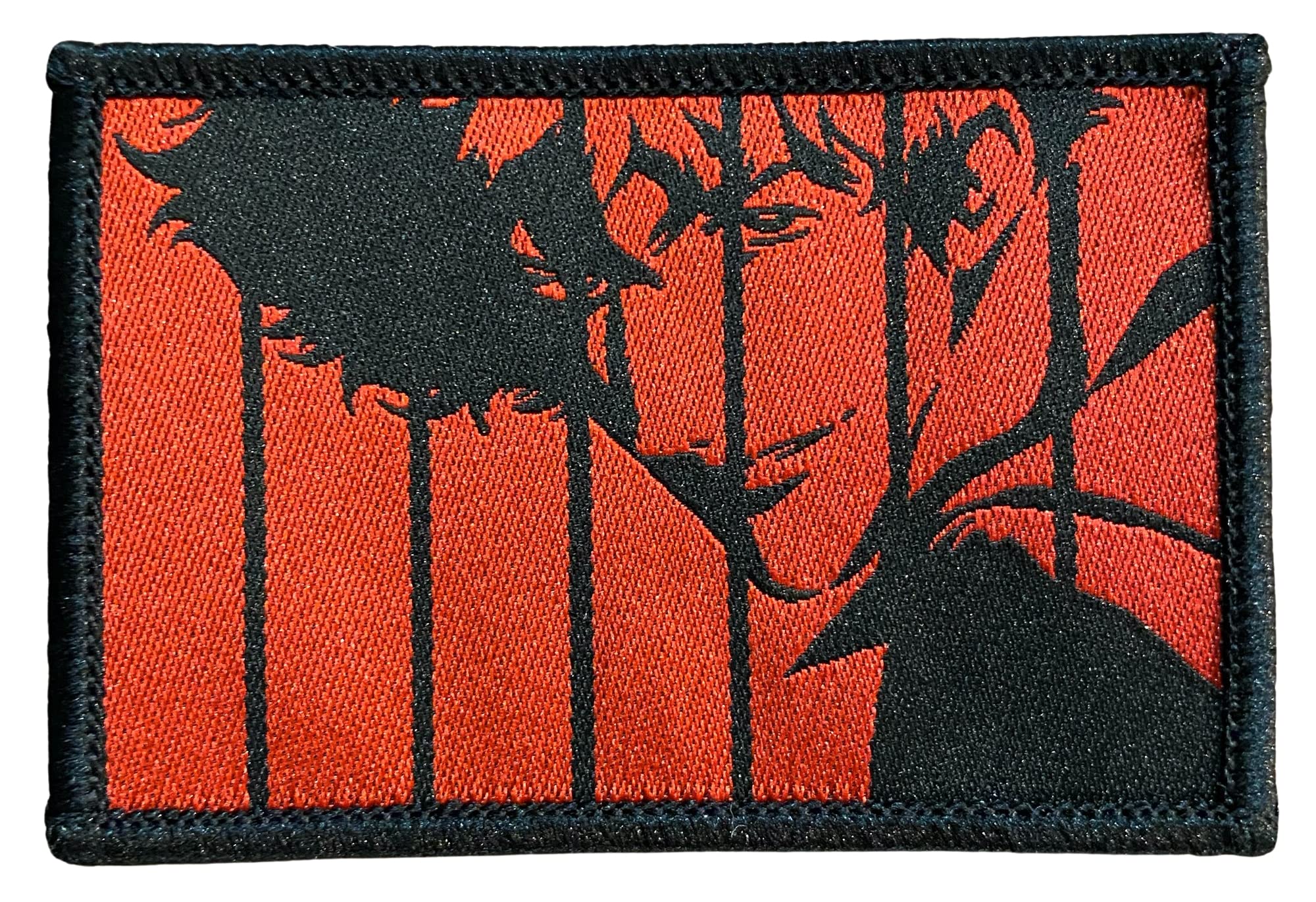Écusson Cowboy Bebop rouge à pics thermocollant Zen Monkey Studios