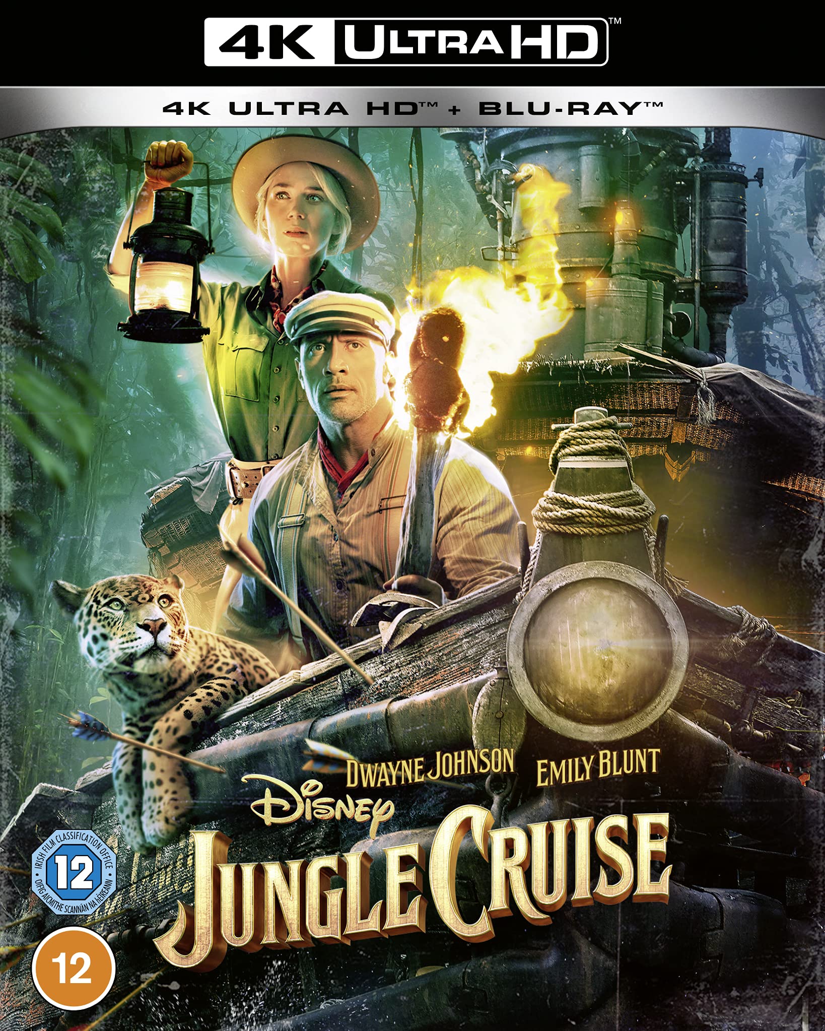 Disney's Jungle Cruise 4k Ultra-HD [Blu-ray] [2021] [Region Free] [Blu-ray]  [..