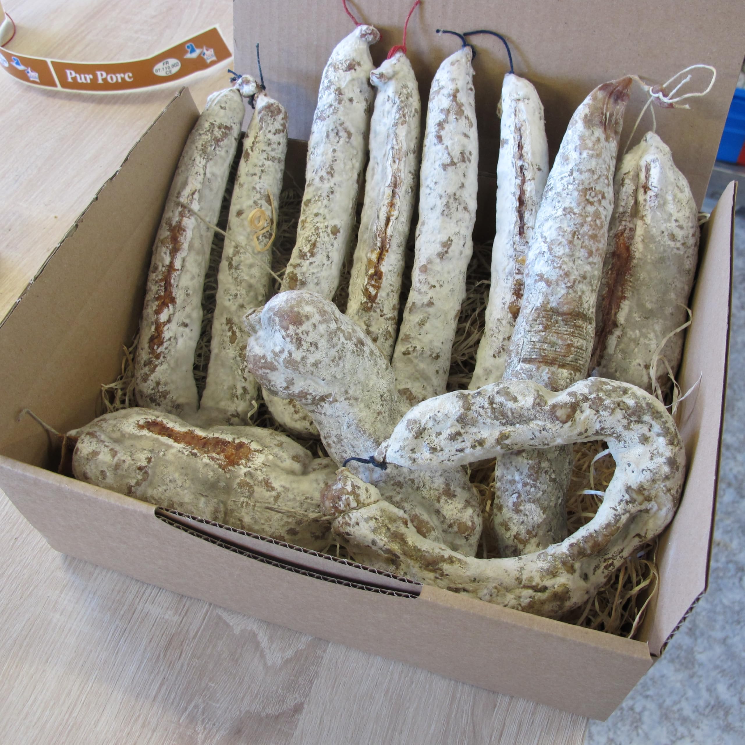 Panier 2kg de saucissons déclassés Anti-Gaspi