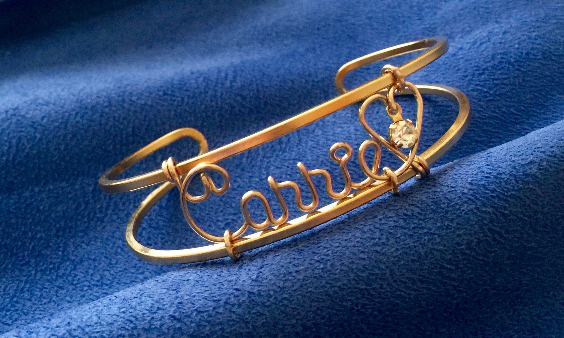 Personalized Wire Name Bracelet, Cuff, Bangle~Gold, Rose Gold or Silver~1, 2, 3, 4 Names possible~Swarovski Birthstones~Custom Gift for Mom, Grandma, Nana New Mom, Twin Mom~Handcrafted Jewelry