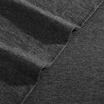 Calvin Klein - Draps de lit Queen, Ensemble de lit en coton Melange Jersey avec poches profondes, Super Soft & Cozy Bedding Essentials (Cotton moderne Gunmetal Grey, Reine)