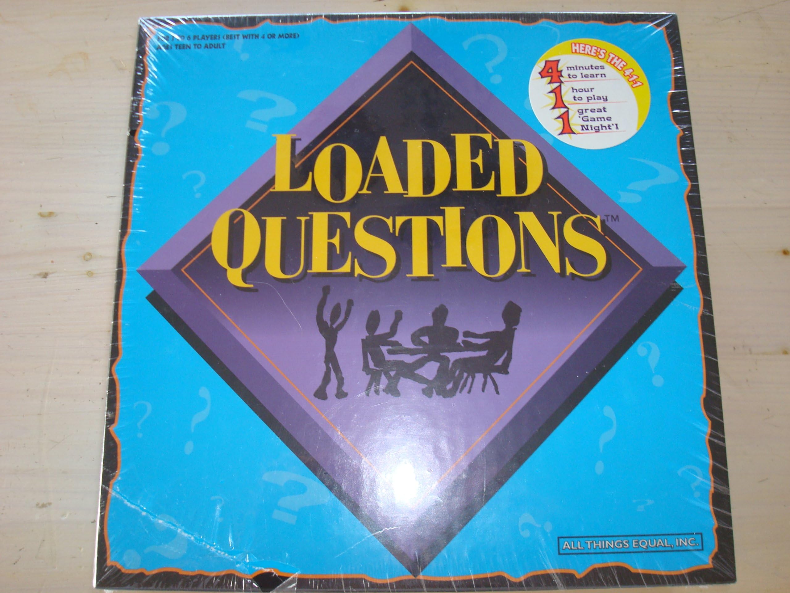 Wrapables Loaded Questions Party Game