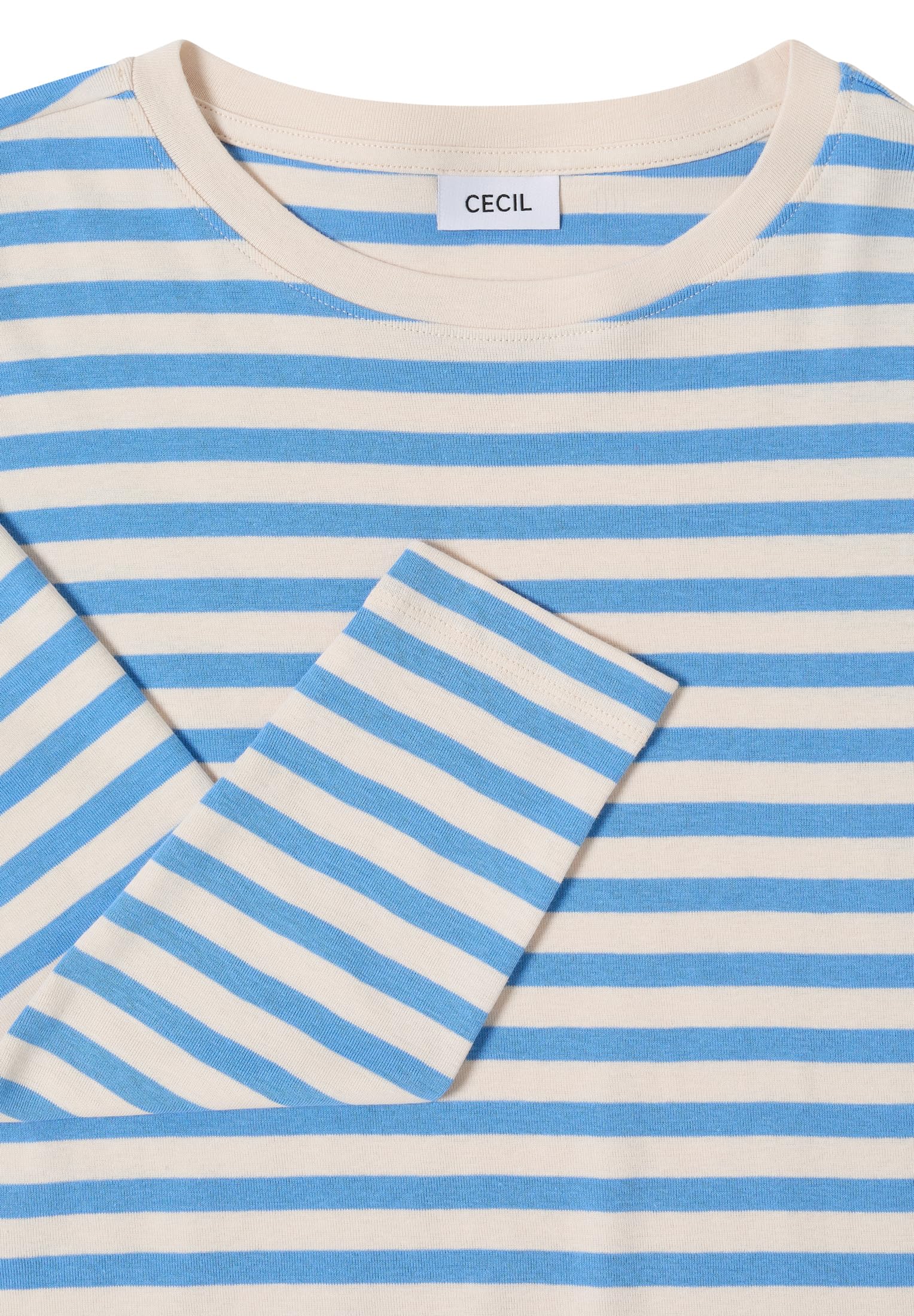 Cecil 3228831 T-Shirt rayé Femme (Lot de 1)
