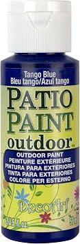 DecoArt DCP26-3 Patio Paint, 2-Ounce, Tango Blue