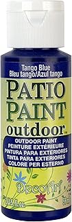 DecoArt DCP26-3 Patio Paint, 2-Ounce, Tango Blue