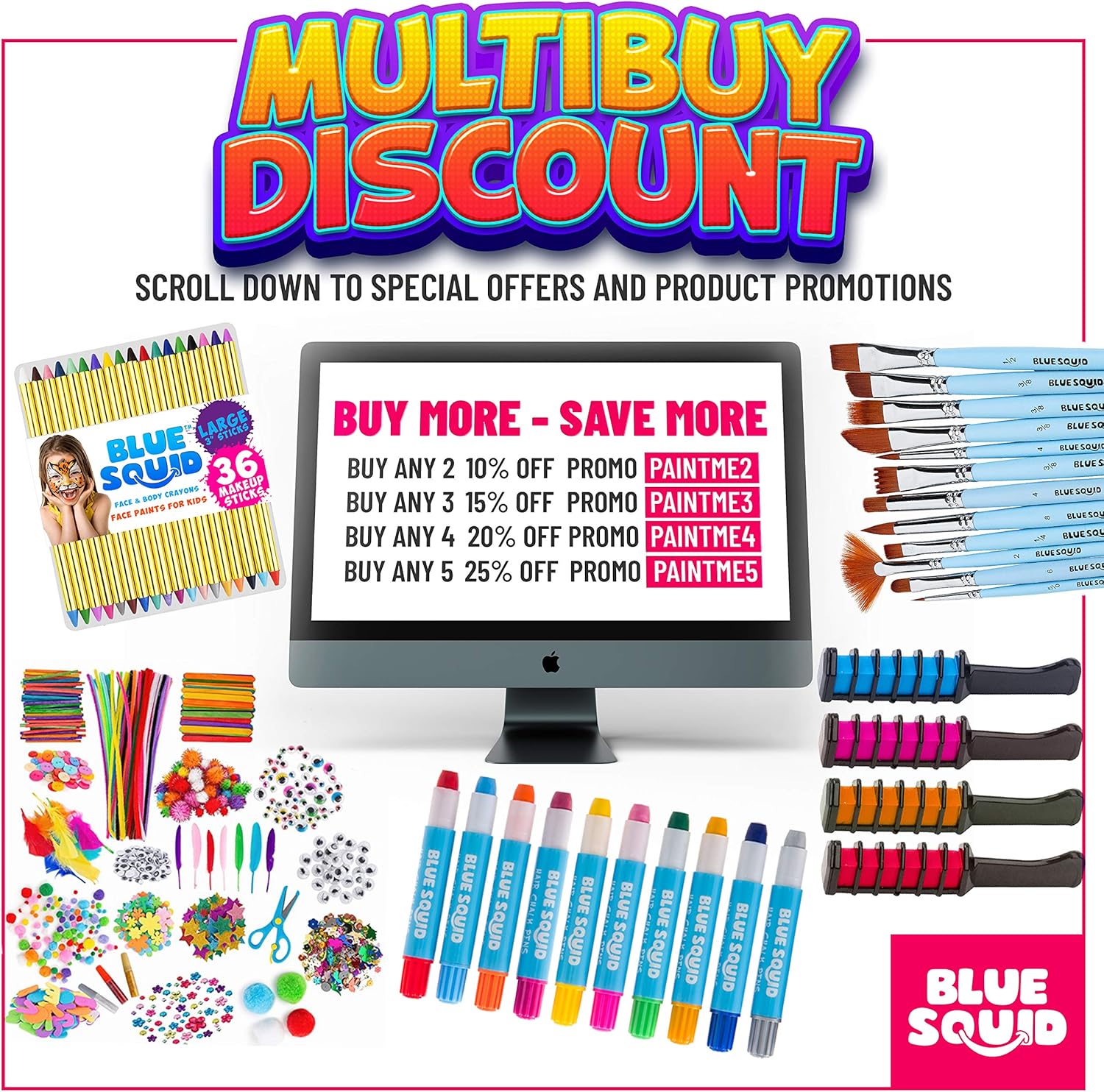 Blue Squid Snap Pop Beads for Girls – 730pcs Kids Jewelry Making Kit, Pop-Bead Art and Craft Kit DIY Necklace Hairband Bracelet Ring Earring Great Toys for Age 4 5 6 7 8 Year Old Girl Gifts Toy Set : Toys & Games