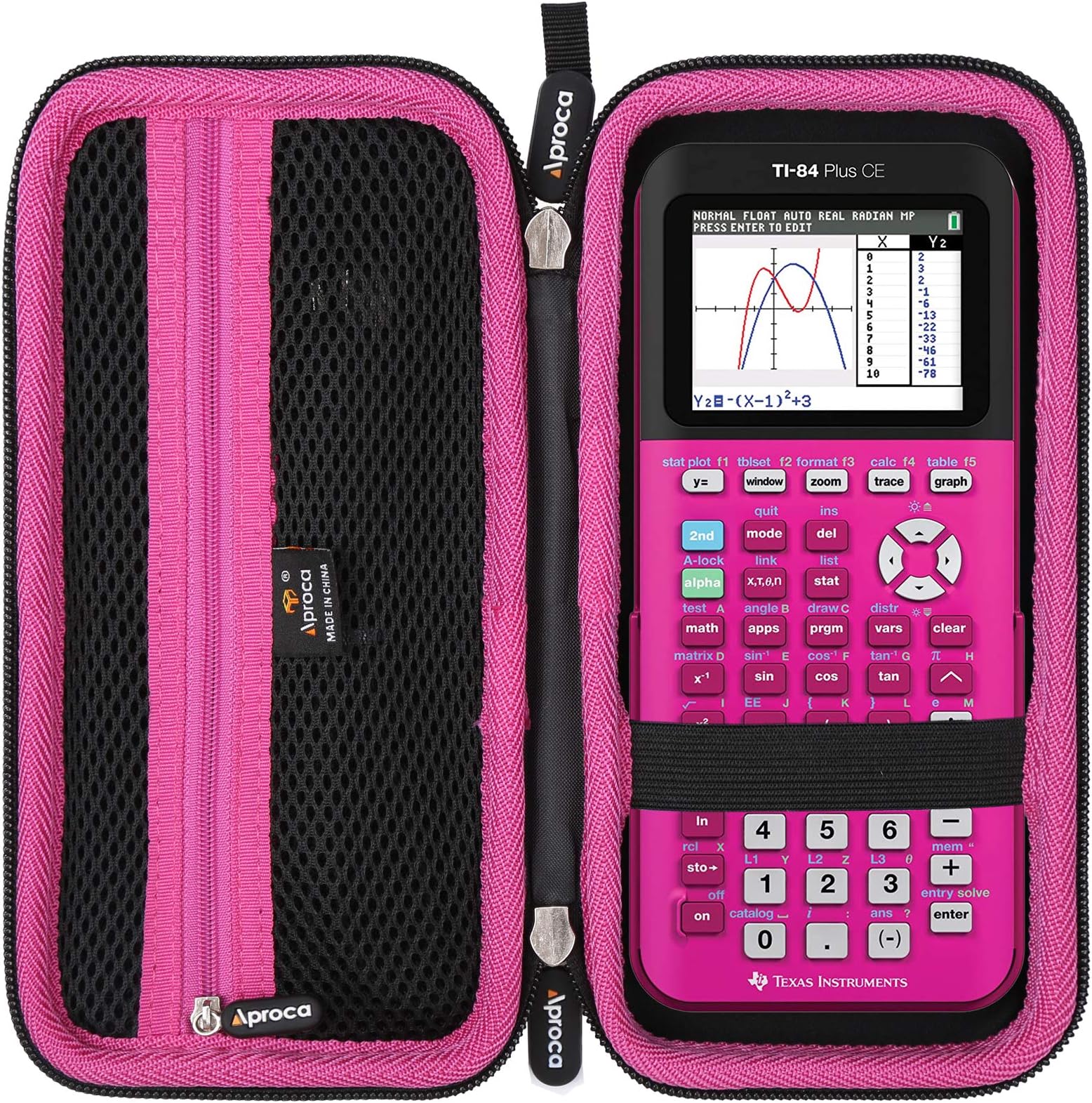 Hard Storage Protective Case for Texas Instruments TI-84 Plus CE Color Graphing Calculator
