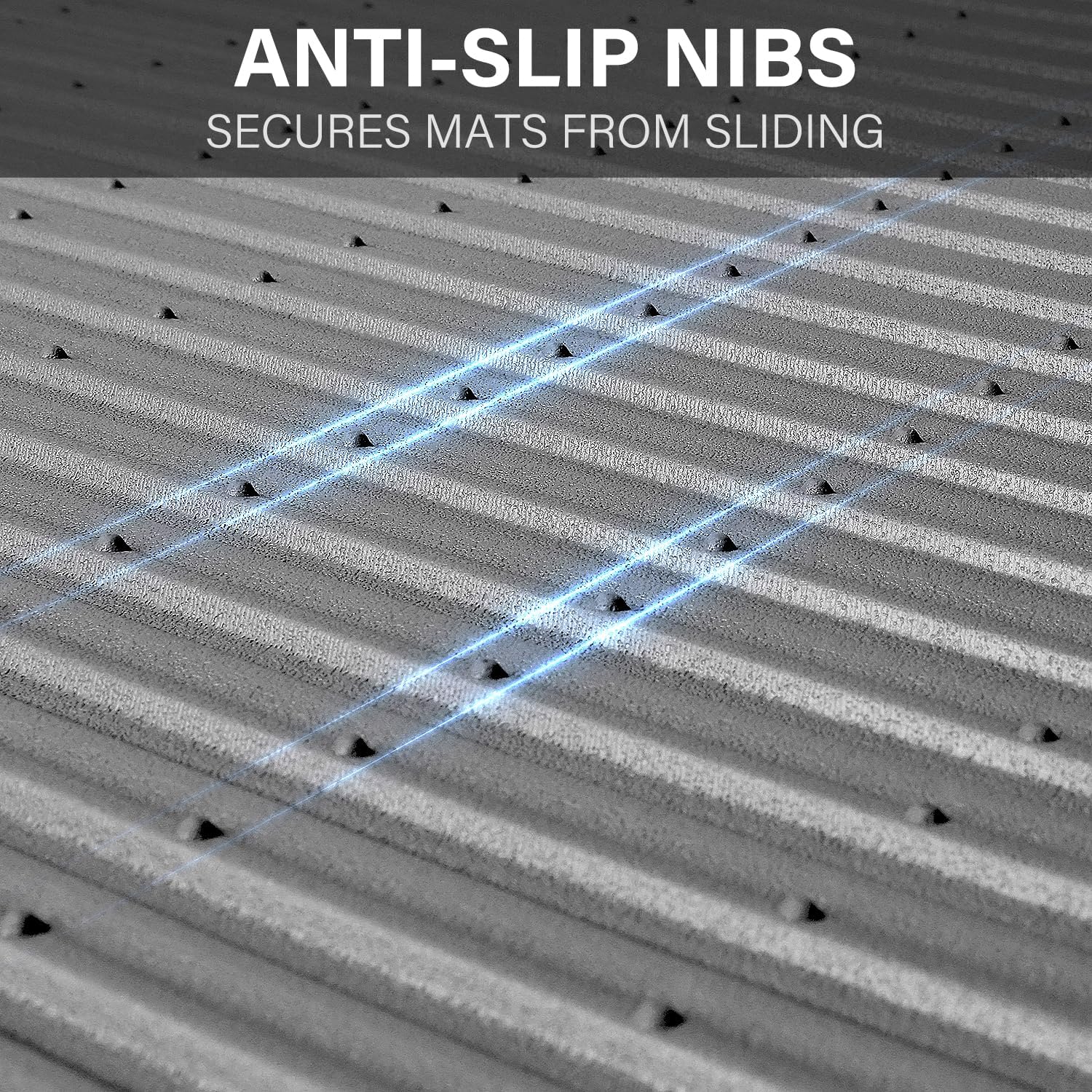 CAR PASS Rubber Car Mats,Car Floor Mats All Weather,Car Mats Full Set 4-Piece,Waterproof Automotive Floor Mats Trim to Fit for Most Cars Sedans SUVs Vans,Heavy Duty Anti-Slip Easy Clean, All Gray - Image 9