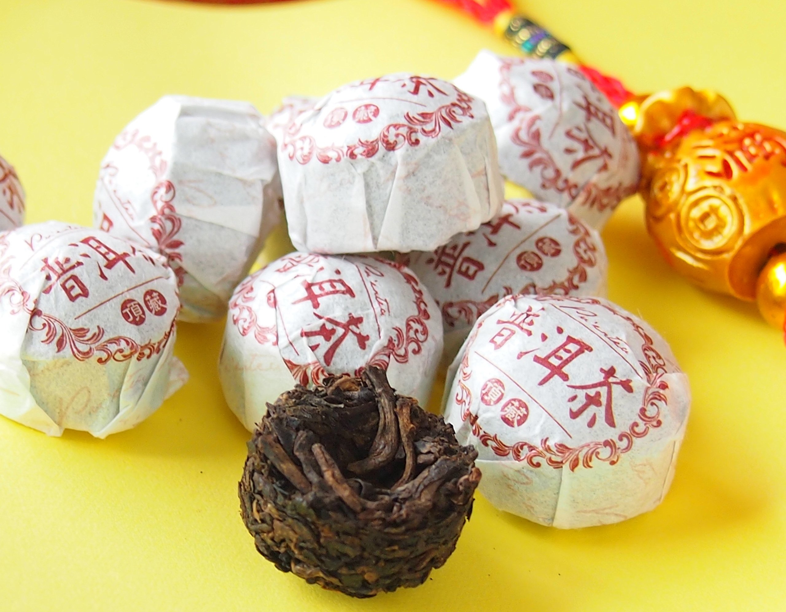 Amazon.co.jp: 雲南省産 プーアル茶 小沱茶 （熟茶） 600g : 食品 