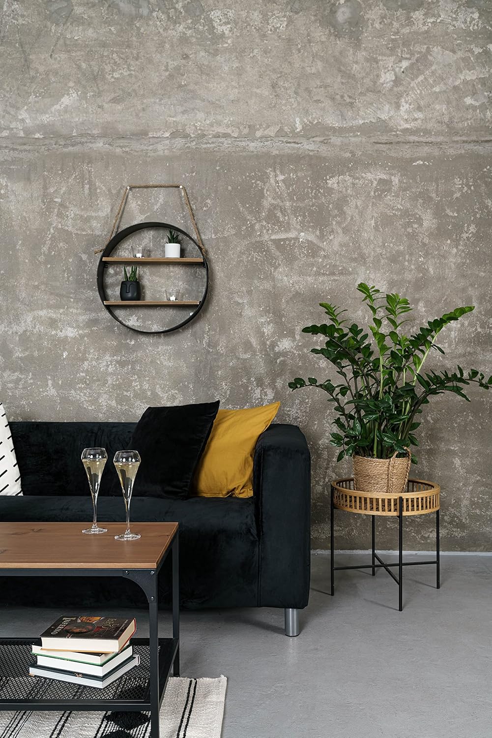 Velvet Klippan Loveseat Sofa Cover in Black Snug Botswana Ubuy