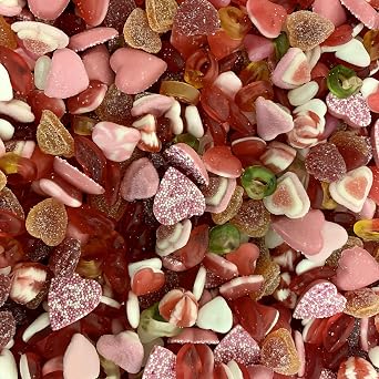 Valentines Sweet Mix 1kg Share Bag by The Gourmet Sweet Company