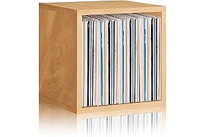 Way Basics Stackable Modular Milk Crate-Style Vinyl Storage Shelving Crate (1)