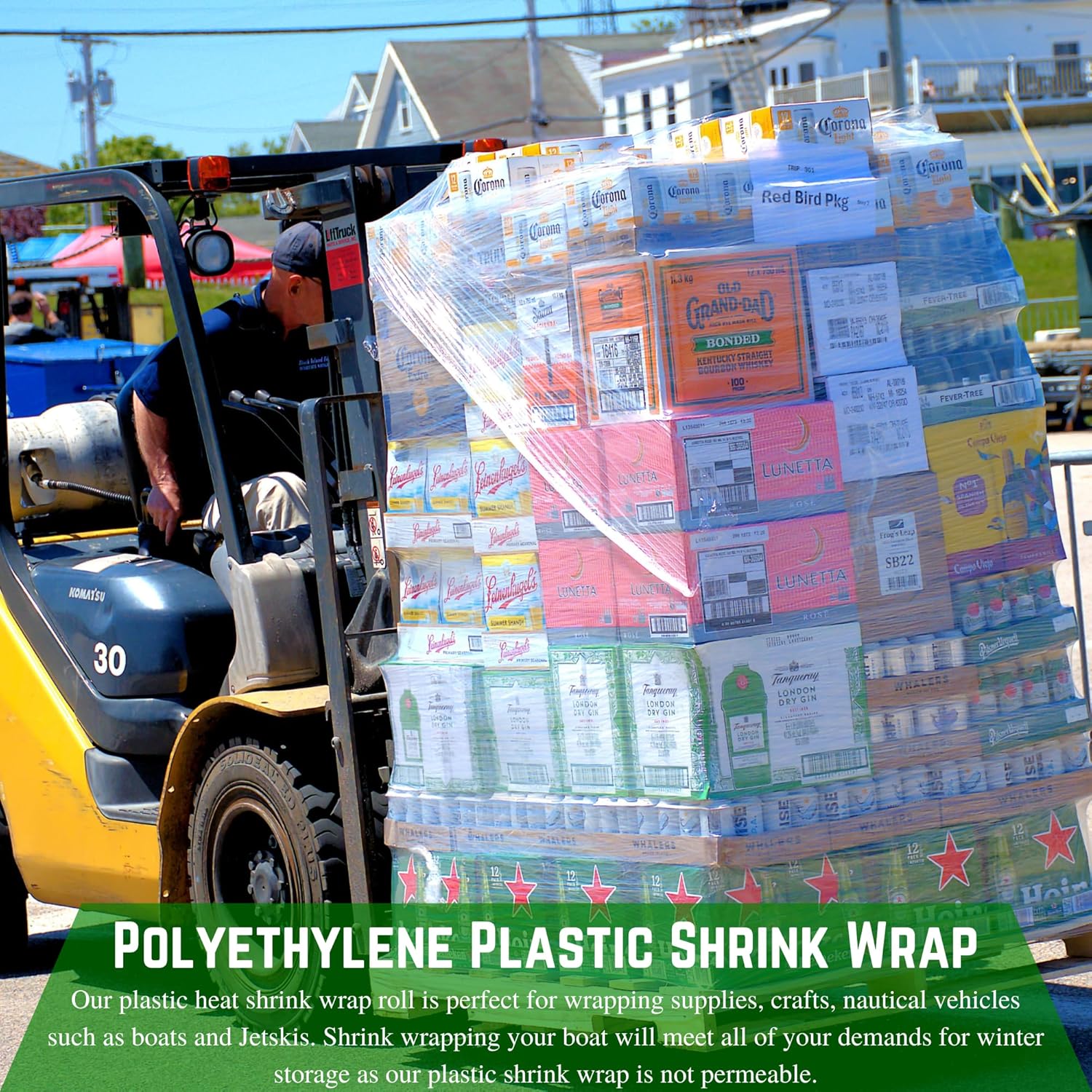 Farm Plastic Supply - Clear Heat Shrink Wrap - 7 Mil - Clear Shrink Wrap, Shrink Wrap Machine, Shrink Wrap Heat Gun, Shrink Wrap Bags, Heat Seal Bags (20' x 125')