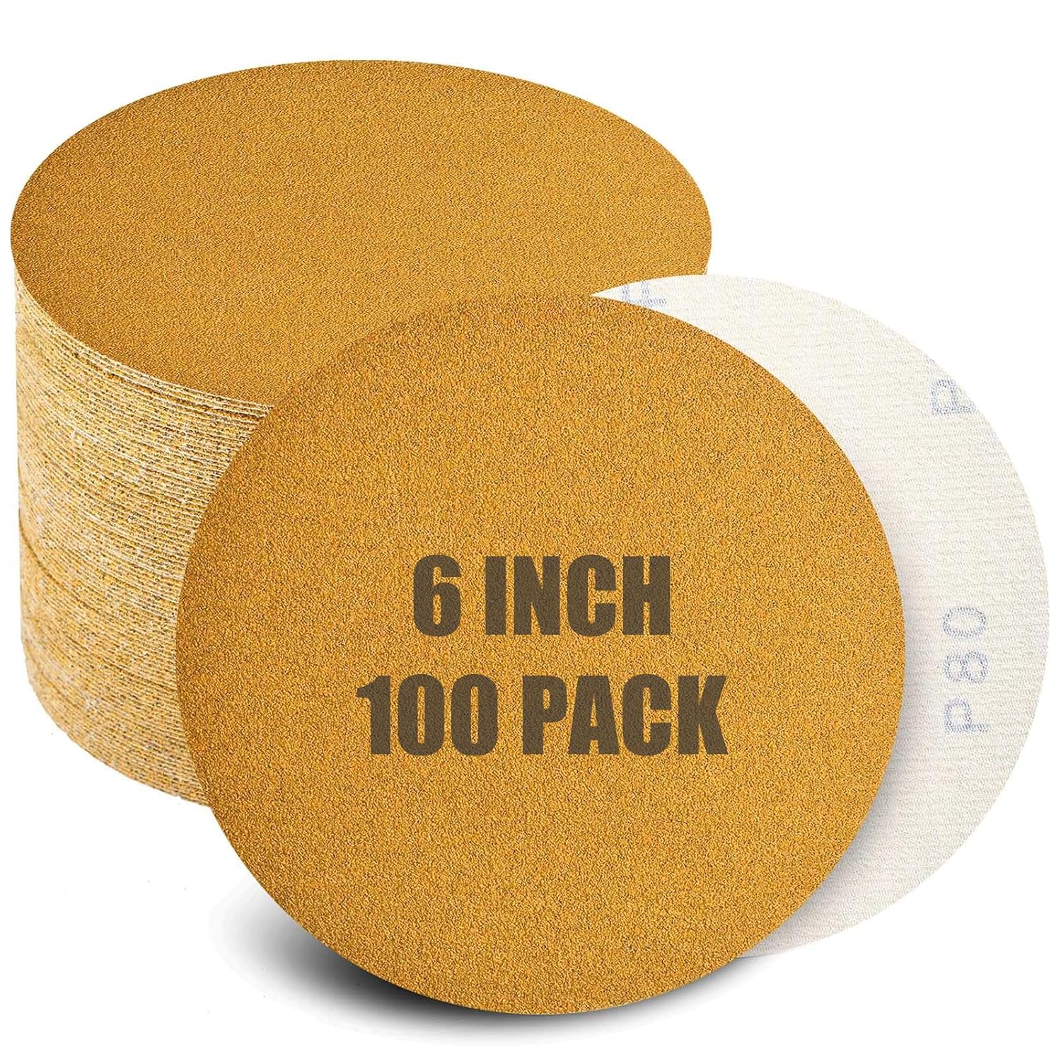 thumbnail image 2 of AUTOTOOLHOME 100 Pack 2 Inch Sanding Discs Kit With Polishing Pads 2 of 11