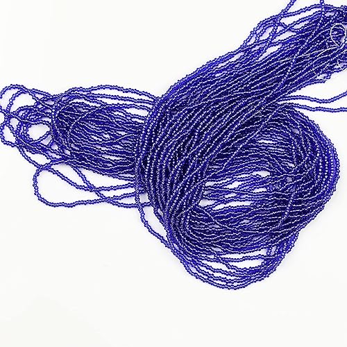 Miniatura 8 de BALABEAD Perlas de semillas de color arcoíris transparente de cristal 110 (1 gancho de 9.8ft), 3 ganchos de cuerda alrededor de 6000 piezas, cuentas