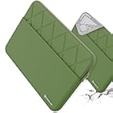 Laptop Sleeve for 14 inch Razer Blade 14 2024/2023/2022, Razer Protective Laptop Case with Accessory Pocket, YKK Zipper, Patented Super Corner Design, Green (E425G)