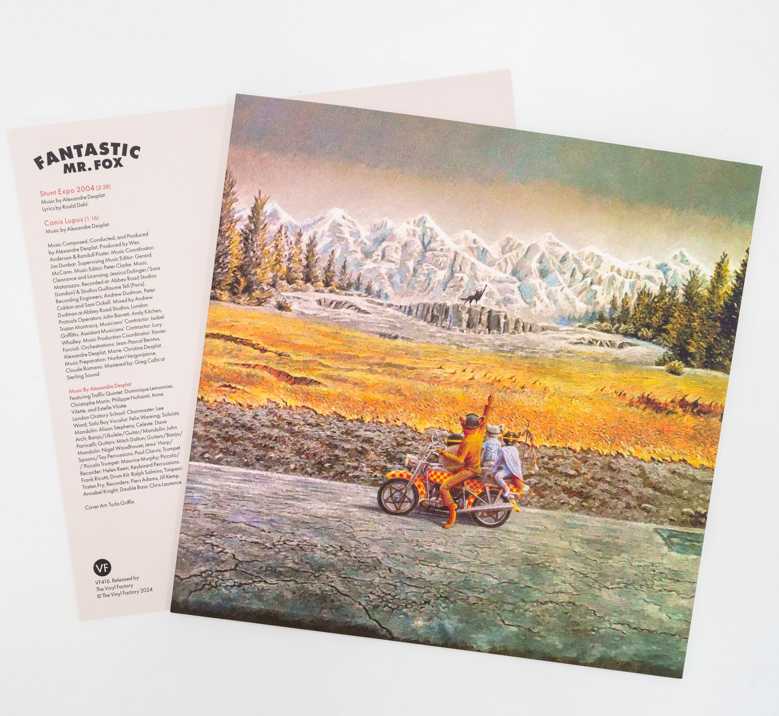 Fantastic Mr Fox soundtrack Exclusive Black Single Wes Anderson
