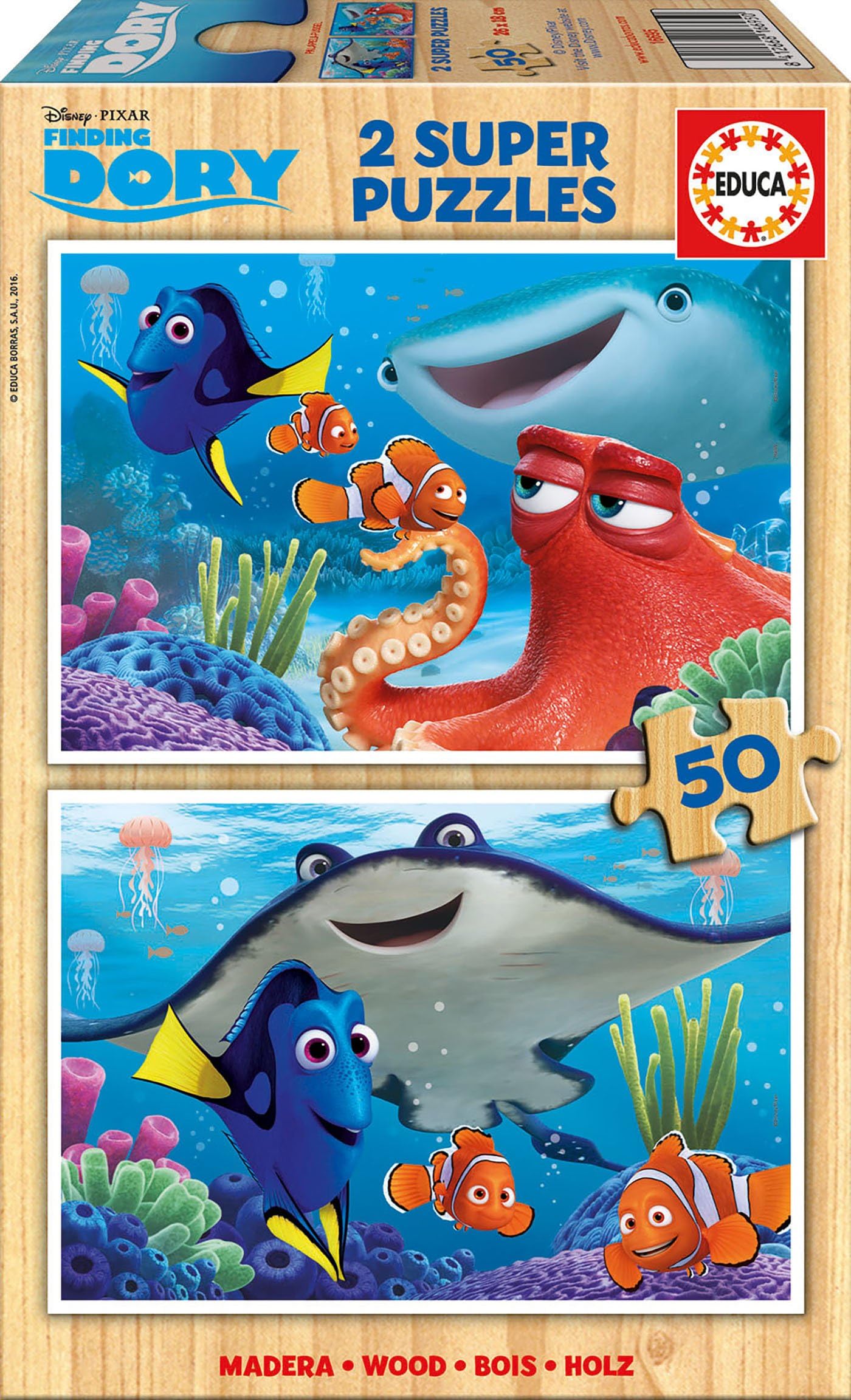KD Toys Educa Borras 16695 "Dory Puzzle (100-Piece)