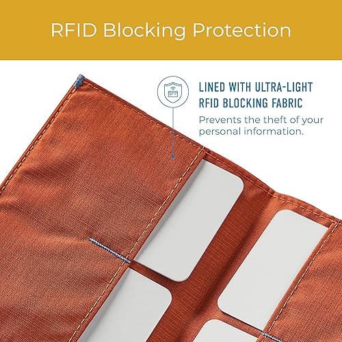 Miniatura 5 de Allett Carteras originales y deportivas Bloqueo RFID y delgado Nailon, Arcilla Cerámica, talla única , El original