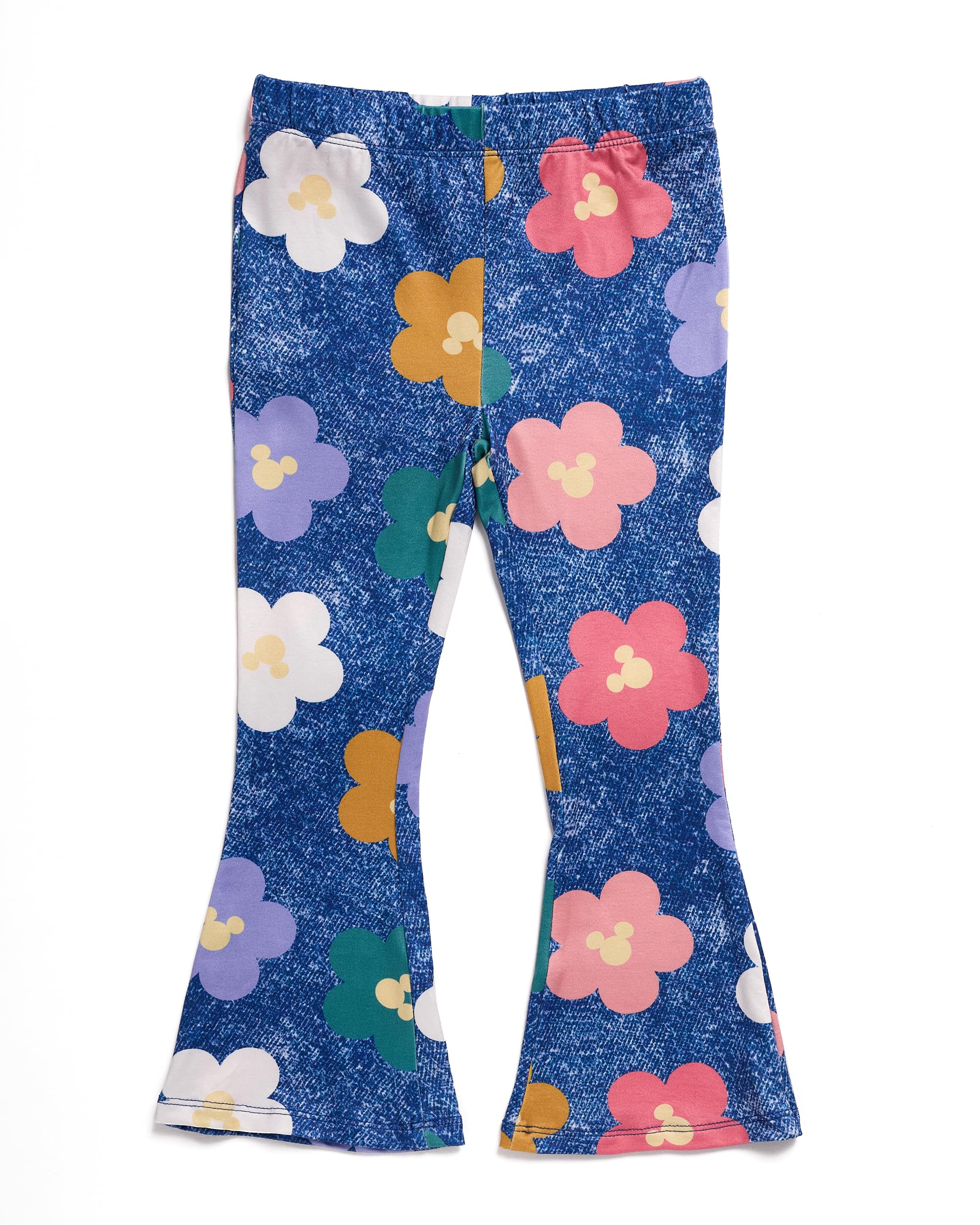 Disney Minnie Mouse Leggings, Girls 2-Pack Outfits for Toddlers (3T)
