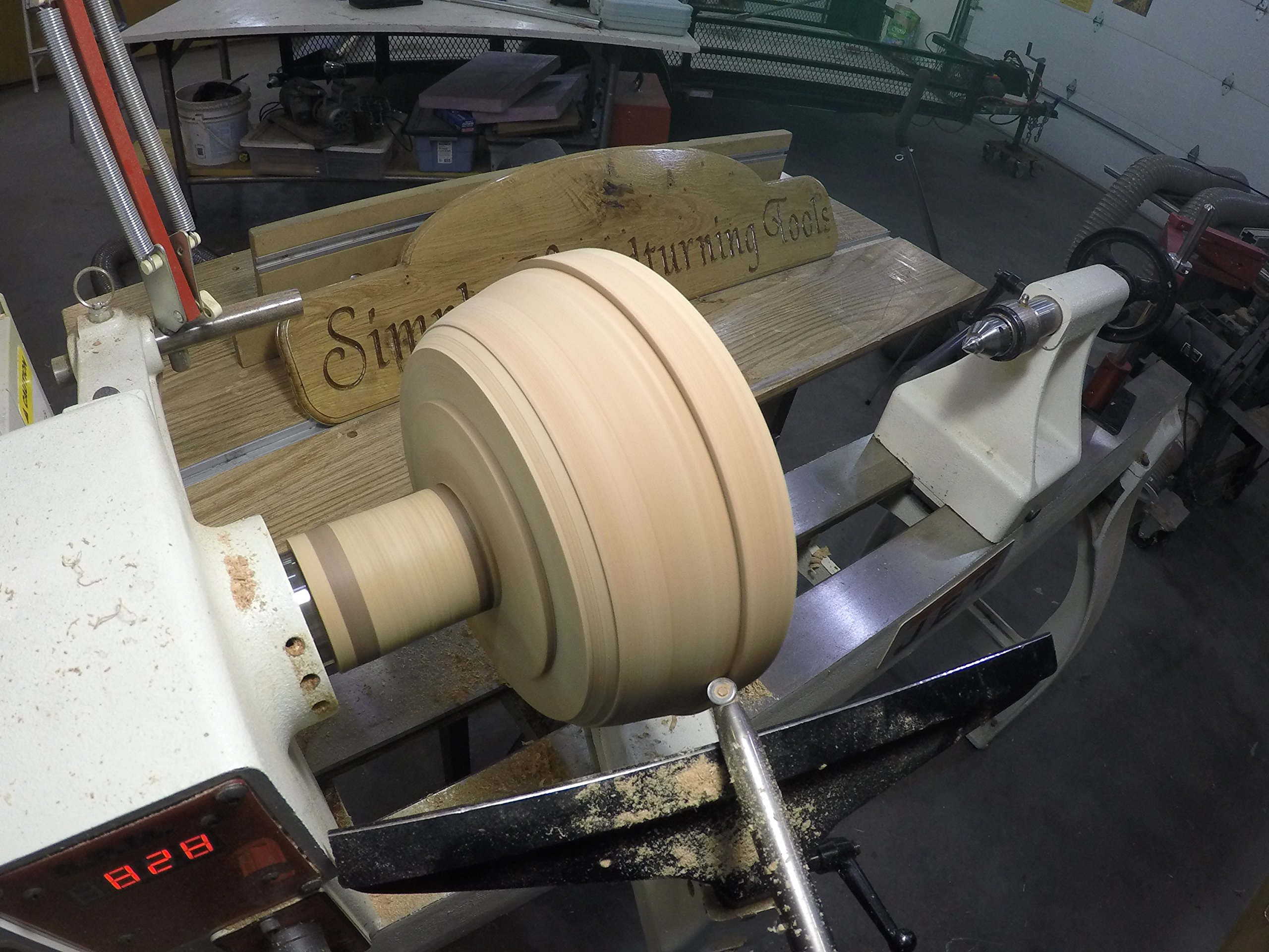Simple Finisher de corte shear – madera de carburo Turning & ahuecar herramienta con 16 mm (5/8) mango por Simple NAREX – Estuche de herramientas