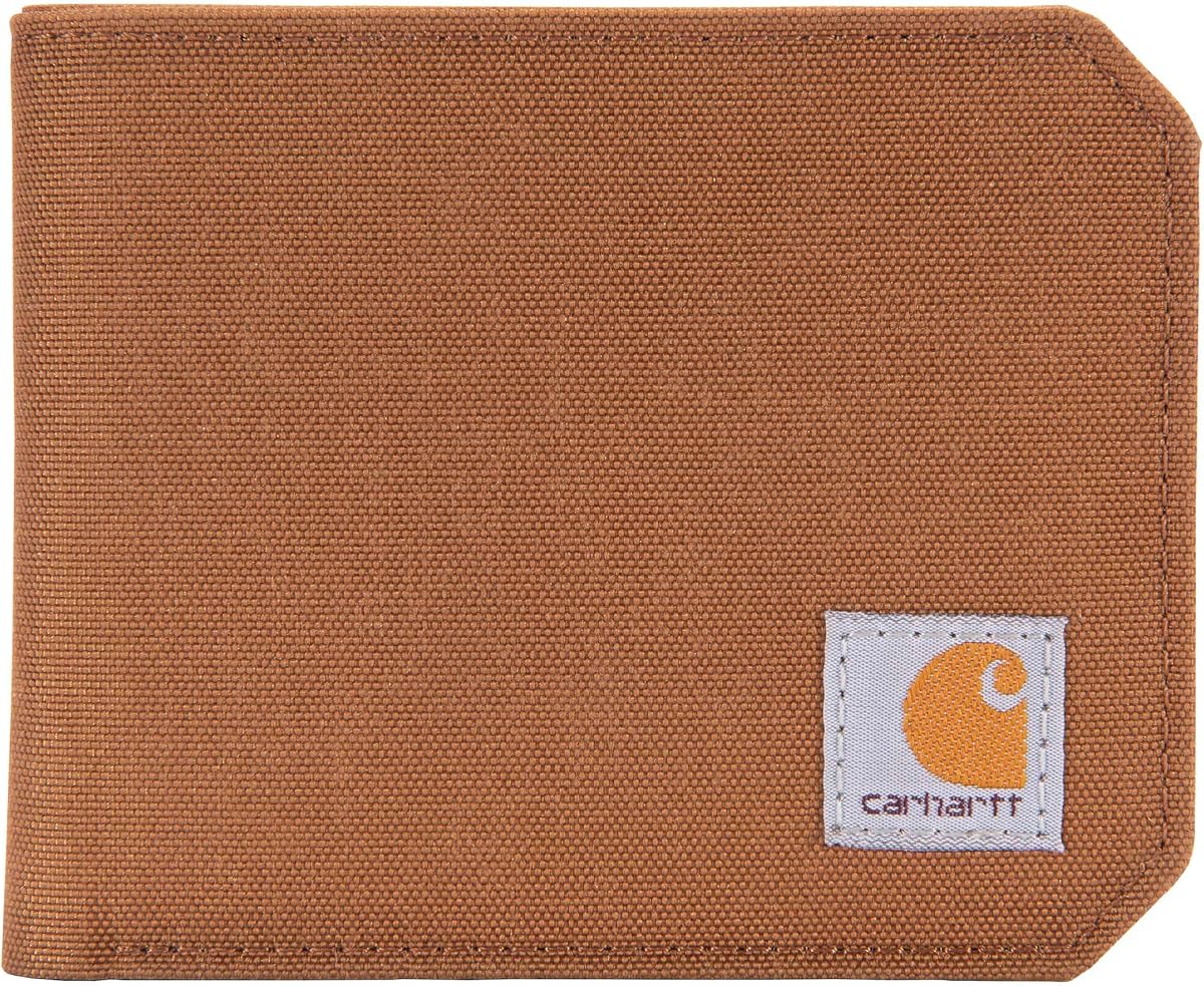 Nylon Duck Bifold Wallet Carhartt Brown