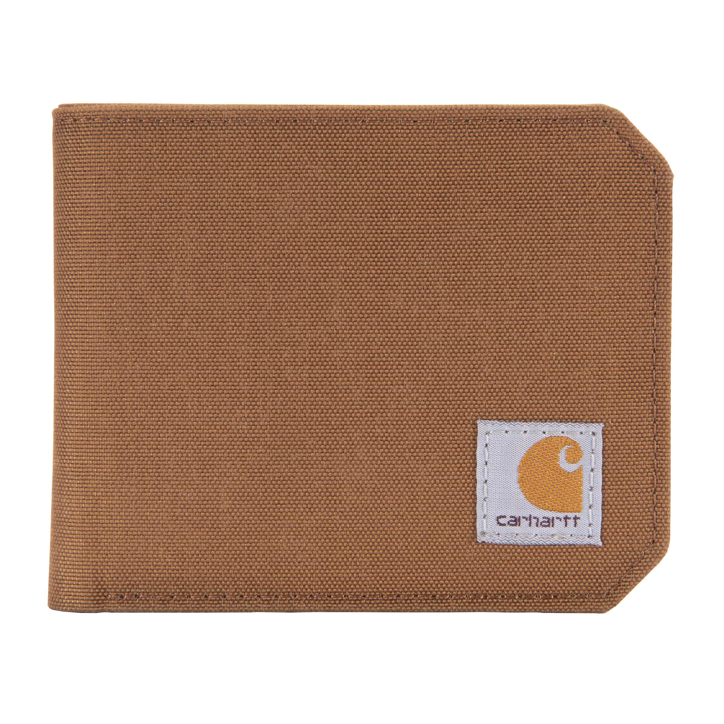 Nylon Duck Bifold Wallet Carhartt Brown