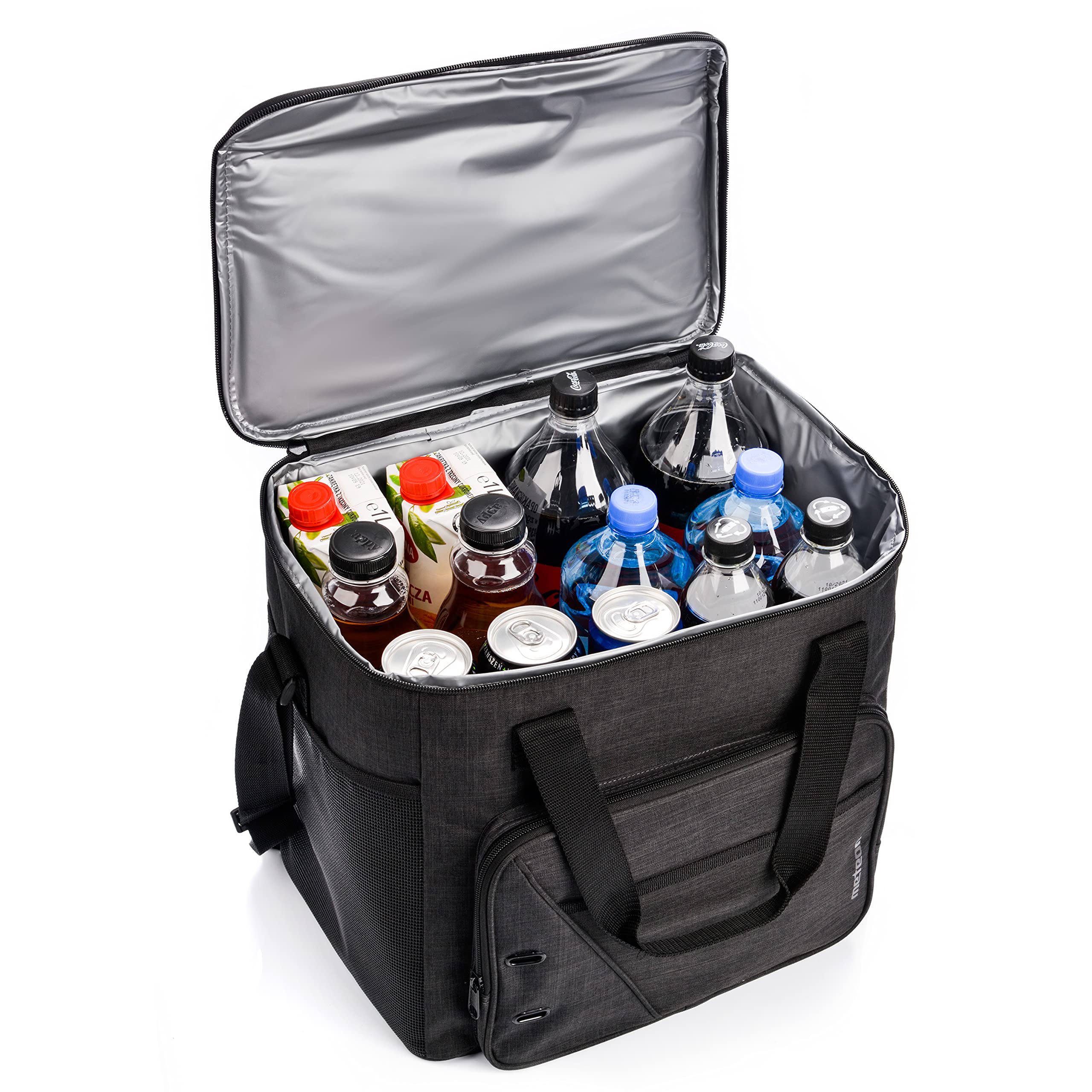 meteor Sac Isotherme 30 l - 36 x 25 x 33 cm - Sac Isotherme - Sac à déjeuner - Sac Isotherme - Sac de Pique-Nique - Sac de Pique-Nique - Sac de Voyage en Plein air