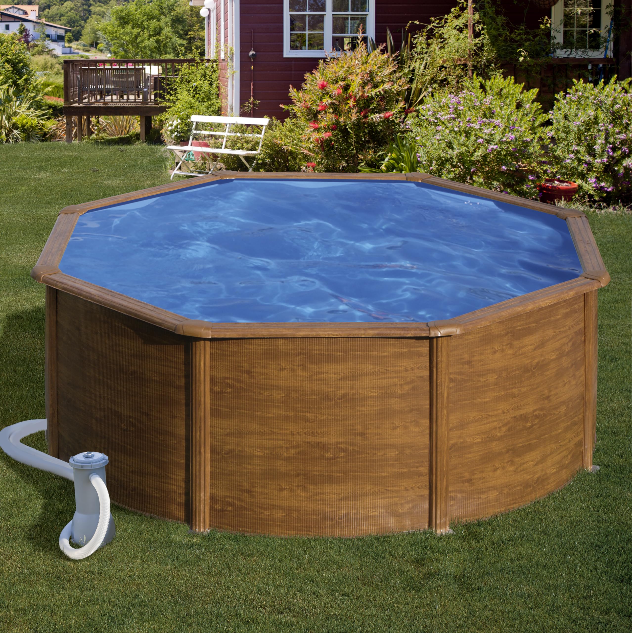 Gre CFAQ35 - Filtro de Cartucho Aqualoon 3.5 m³/h para Piscinas Elevadas. Filtración Eficiente y Reutilizable