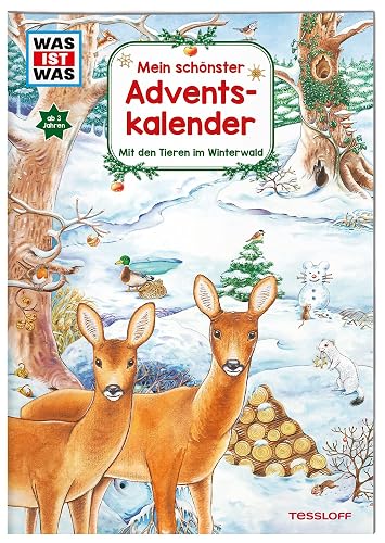 WAS IST WAS Mein schönster Adventskalender: Mit den Tieren im Winterwald