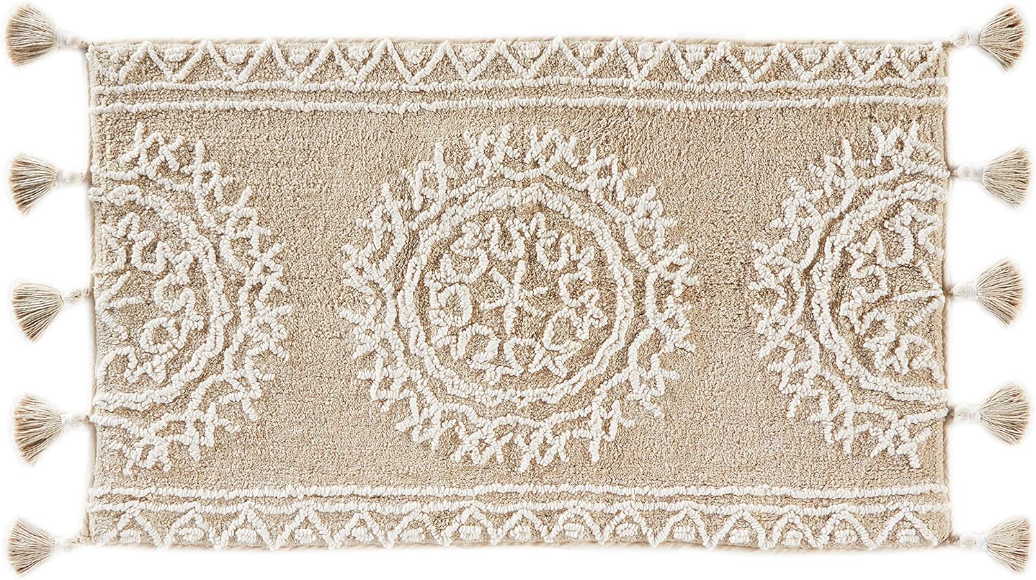 SKL Home Medallia Rug, Natural, 20 inches x 30 inches