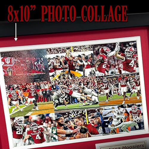 Miniatura 4 de Indiana Hoosiers  Campeones Nacionales CFP 2025  Recuerdos coleccionables de fútbol Hoosier  Imagen enmarcada y regalo de collage de fotos, arte de
