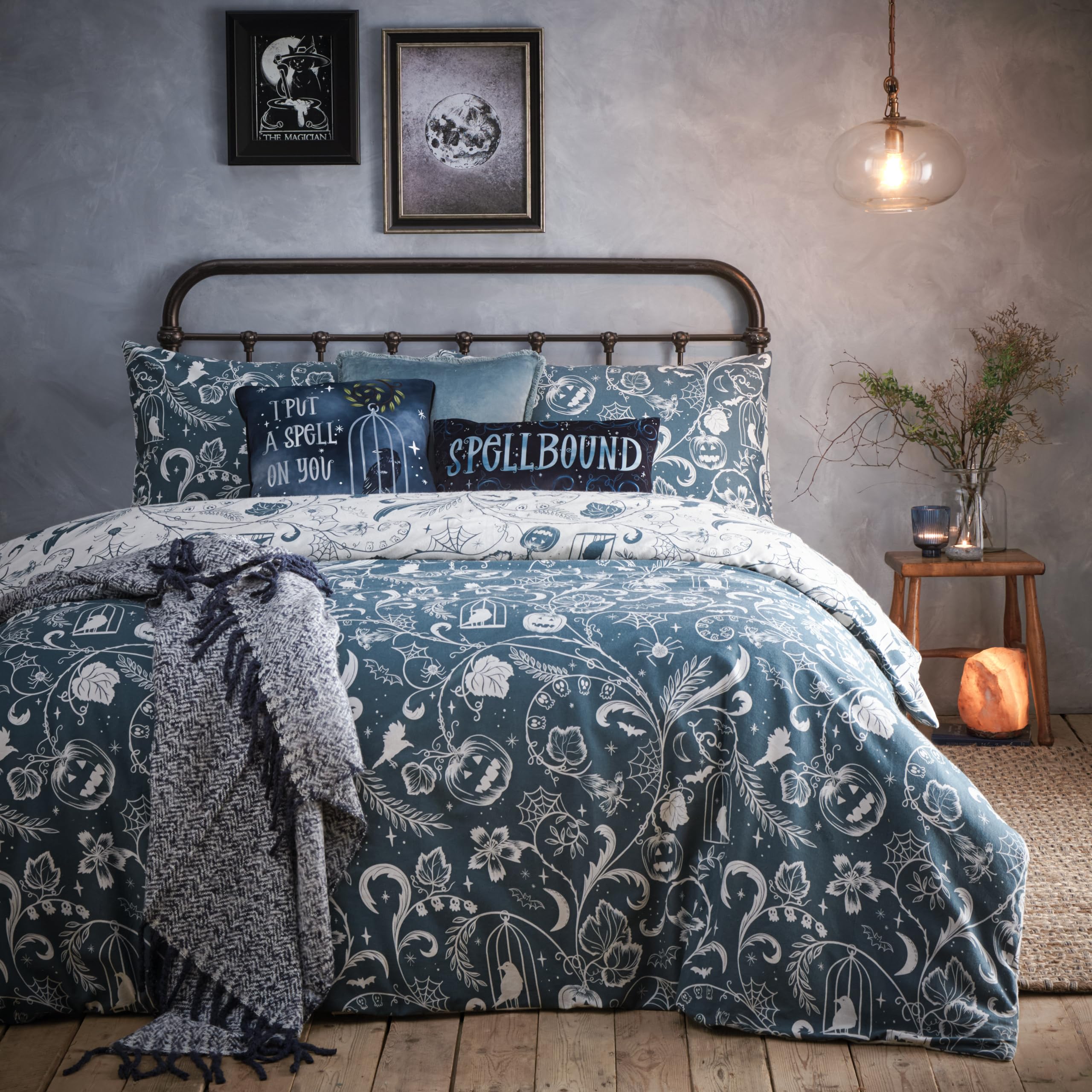 Ensemble de couette spellbound en coton brossé pour des nuits douces et sereines