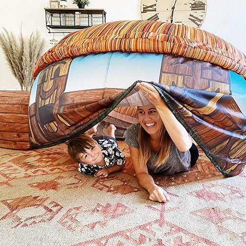 Miniatura 68 de The Original Patentado AirFort – Construye un fuerte en 30 segundos, fuerte inflable para niños, tienda de campaña de juego para 3 a 14 años, una