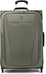 Travelpro Maxlite 5 Softside Expandable Upright 2 Wheel Carry on Luggage, Lightweight Suitcase, Men and Women, Slate Green, Carry On 20-Inch
