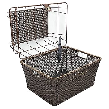 ペット用カゴ　黒 Amazon | ノグチ(NOGUCHI)ペット用リアバスケット | ノグチ