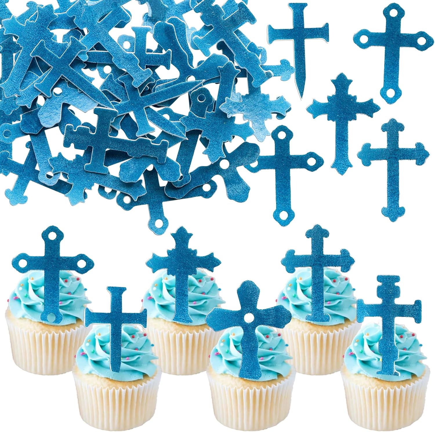 48pcs Edible Palm Leaves Cupcake Toppers Edible Wafer Paper Cake Decoration For Hawaii Jungle Wild Theme Birthday Baby Shower Vegetarian Festival Party Supplies I.111039767 - View #6