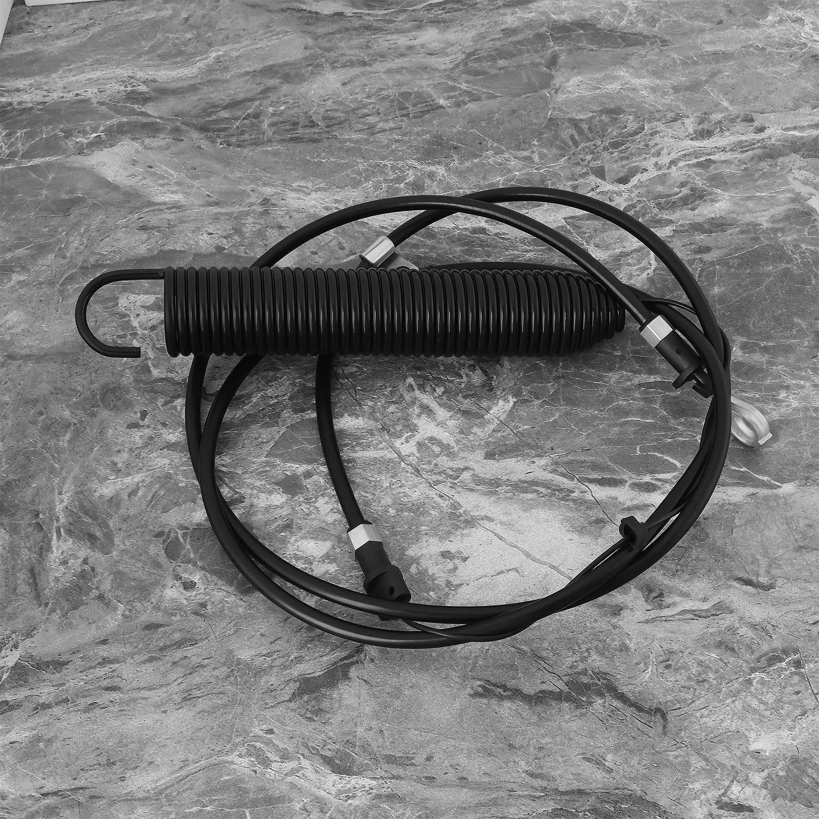 1x Câble de Commande de Prise de Force pour Tracteur à Gazon GY22387 Pièce de Rechange Câble D'embrayage D'engagement de Pont GY21287 Compatible avec John Deere D100 D105 D110 D120 S/N