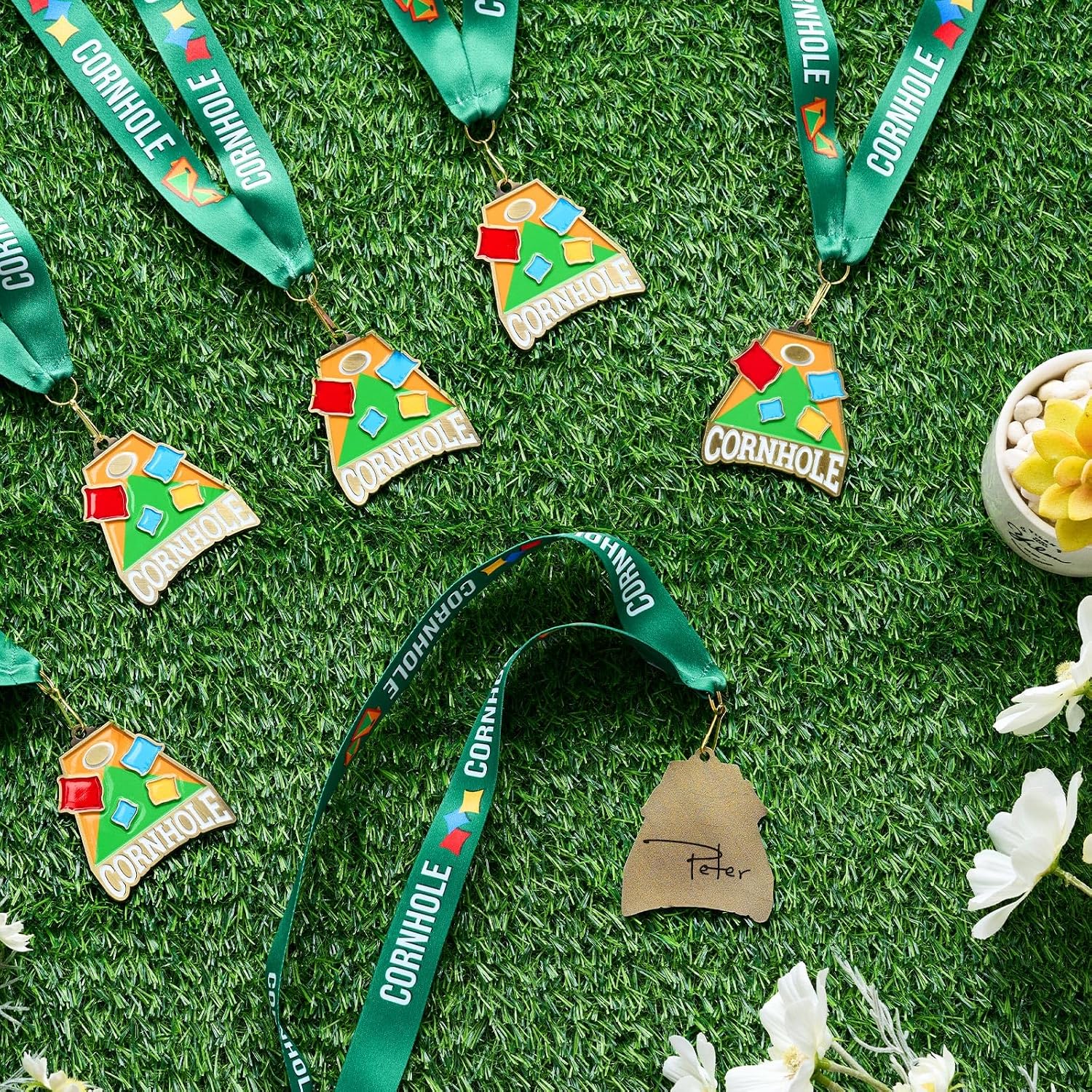 12/24/36 Pcs 2.56" Award Medals Bulk with Neck Ribbon Sport Winner Medal Trophy for Team Tournaments Prize Gift Participation Competition Party Favor