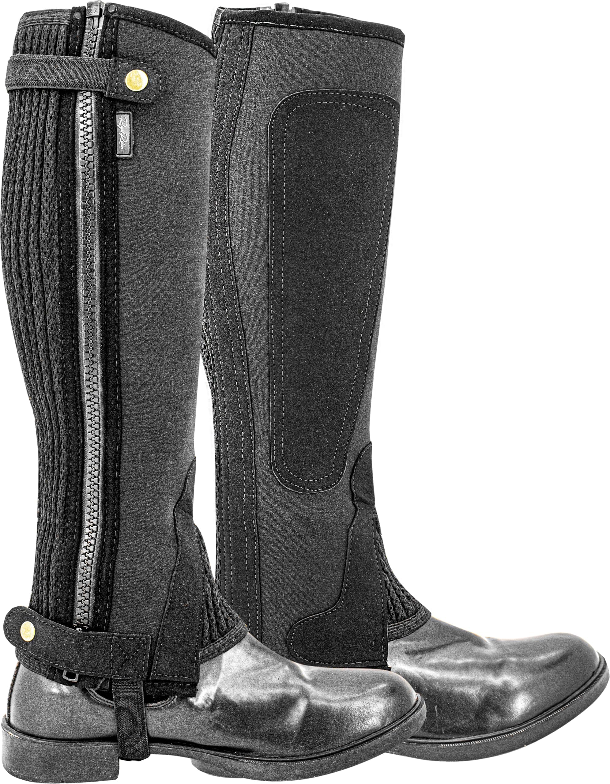 8102 Aero-Flex Air Mesh Professional Equestrian Half Chaps for Men & Women - #10028102