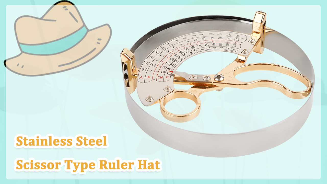 Hat Ruler Watch Scissor Type Ring Compass Adult Hat Size Measuring Tools on ...