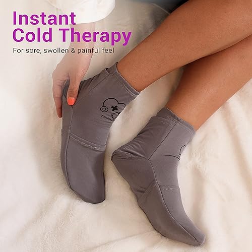 Miniatura 3 de Calcetines de terapia de frío para mujeres y hombres, calcetines de enfriamiento perfectos para fascitis plantar, neuropatía, recuperación de