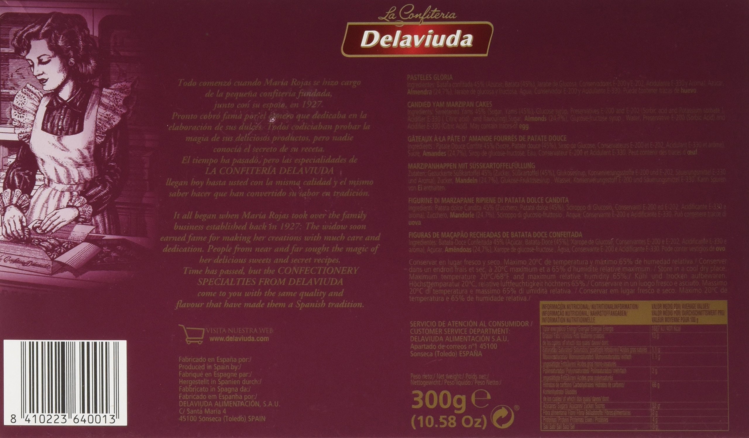 Delaviuda Pastel De Gloria 300 Gr