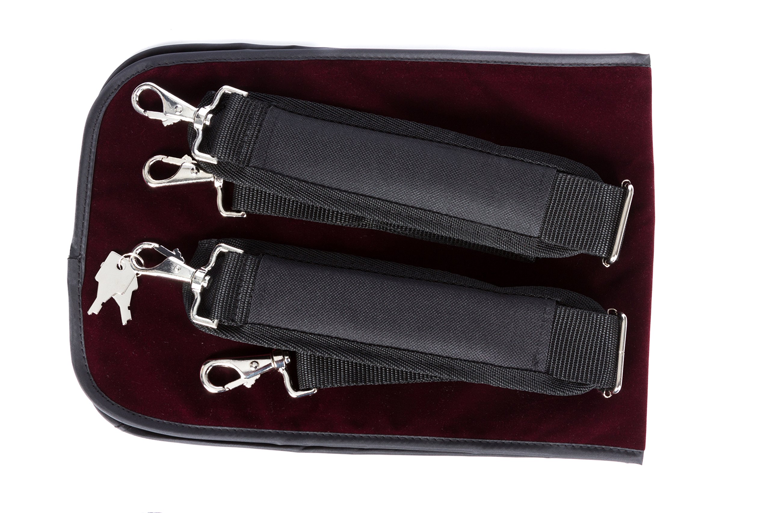 M-Case Custodia per Violino in Legno 4/4 Vino Rosso