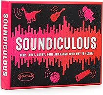 Soundiculous: The Hilarious Pocketsize Party Game of Ridiculous Sounds That Gets The Whole Family Laughing.